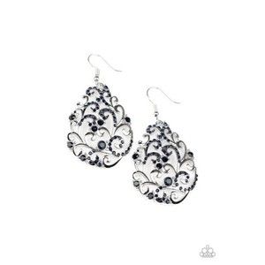 Winter Garden - Blue Earrings